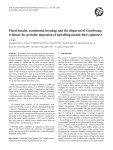 Flood basalts, continental breakup and the dispersal of