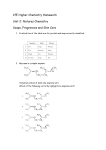 CfE Higher Chemistry Homework Unit 2: Natures Chemistry Soaps
