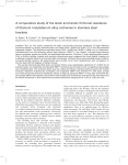 A comparative study of the static and kinetic frictional resistance of