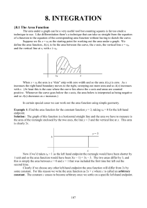 CHAP08 Integration - Faculty of Science and Engineering