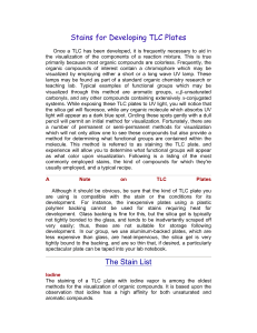 Stains for Developing TLC Plates