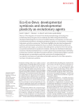 Eco-Evo-Devo: developmental symbiosis and