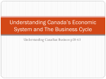 Understanding Canada`s Economic System and The Business Cycle