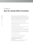 Chapter 6 Non-CO climate effects of aviation