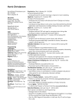 Resume - Harris Christiansen