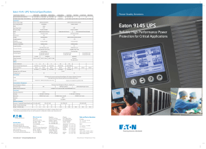 Eaton 9145 UPS