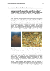 8 Responses of marine benthos to climate change
