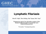 Lymphatic Filariasis - Consortium of Universities for Global Health