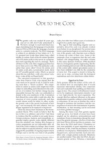 ODE TO THE CODE - bit