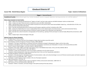 Eastern Civilizations - Glenbard High School District 87