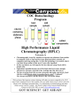 HPLC - College of the Canyons