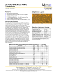 19.0-26.0 GHz GaAs MMIC Transmitter