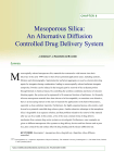 Chapter 6: Mesoporous Silica: An Alternative Diffusion Controlled