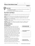Key Terms and Places Section Summary