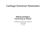 Carthage Industrial Development Corp.