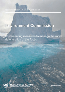 Implementing measures to manage the rapid deterioration of the Arctic