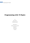 Programming with TI-Nspire