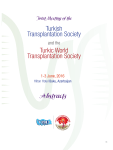 Turkish Transplantation Society Turkic World Transplantation
