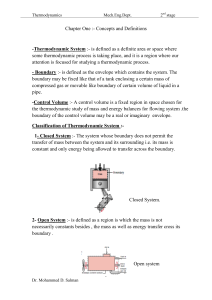 Chapter One :- Concepts and Definitions