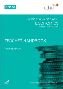 AS Economics Teacher Handbook