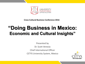 “Doing Business in Mexico:
