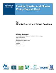 NRDC: Florida Coastal and Ocean Policy Report Card