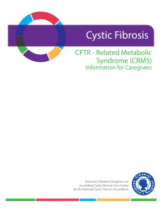 View as PDF - Arkansas Cystic Fibrosis Care Center | ACFCC