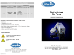 Electric Occlusal Rim Former Manual