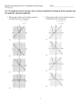 G.G.70: Quadratic-Linear Systems: Solve systems of equations