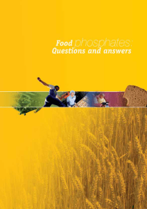 Food Phosphates brochure
