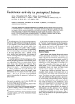 Endotoxic activity in periapical lesions