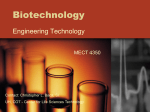 Biotechnology - University of Houston