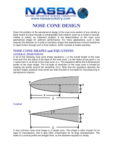 nose cone design