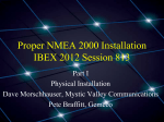 Proper NMEA 2000 Installation IBEX 2012 Session 813