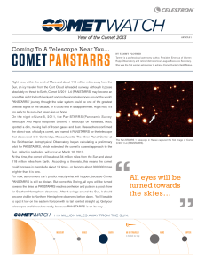 comet panstarrs