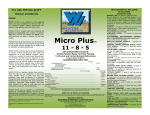 Micro Plus - Western Nutrients Corporation