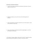 Cell Structure and Function Worksheet