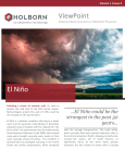 ViewPoint El Niño - Holborn Corporation