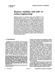 Reactor stability and safe re