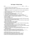 ES Chapter 10 Study Guide