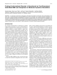 Probing Conformational Disorder in Neurotensin by Two