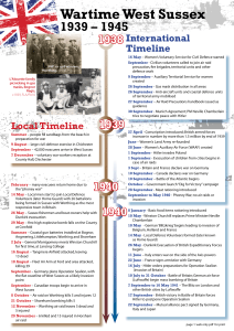 Timeline of local events - West Sussex County Council