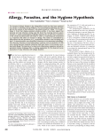 Allergy, Parasites, and the Hygiene Hypothesis - Direct-MS