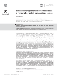 a review of potential human rights issues