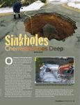 Sinkholes: Chemistry Goes Deep