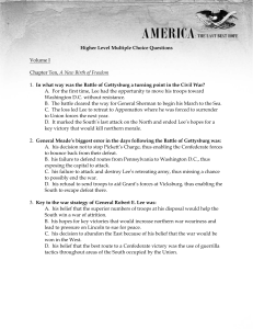 Chapter 10 Higher Level Multiple Choice Questions