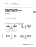 Statements of Equality Redux Vocabulary Problem Set