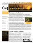 Grassland Gazette - Kansas State University