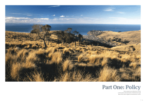 Part One: Policy - Christchurch City Council