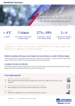 + 4°C 5 times 27% to39% - AXA Corporate Solutions